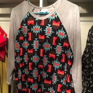 LulaRoe Randy Aztec design XXL