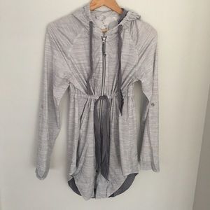 Lululemon lightweight hooded jacket