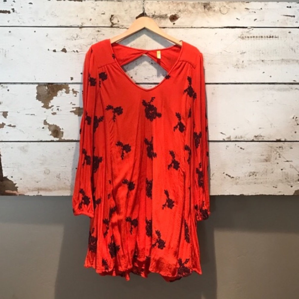Free People Embroidered Austin Dress
