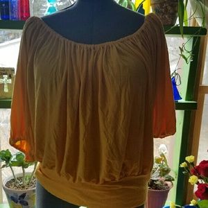 Poof Excellence 1x Convertable Sunny Gold Top