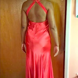 Coral Formal Dress. Mint condition.
