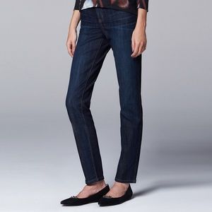 Simply Vera Vera Wang skinny jeans- size 8 regular