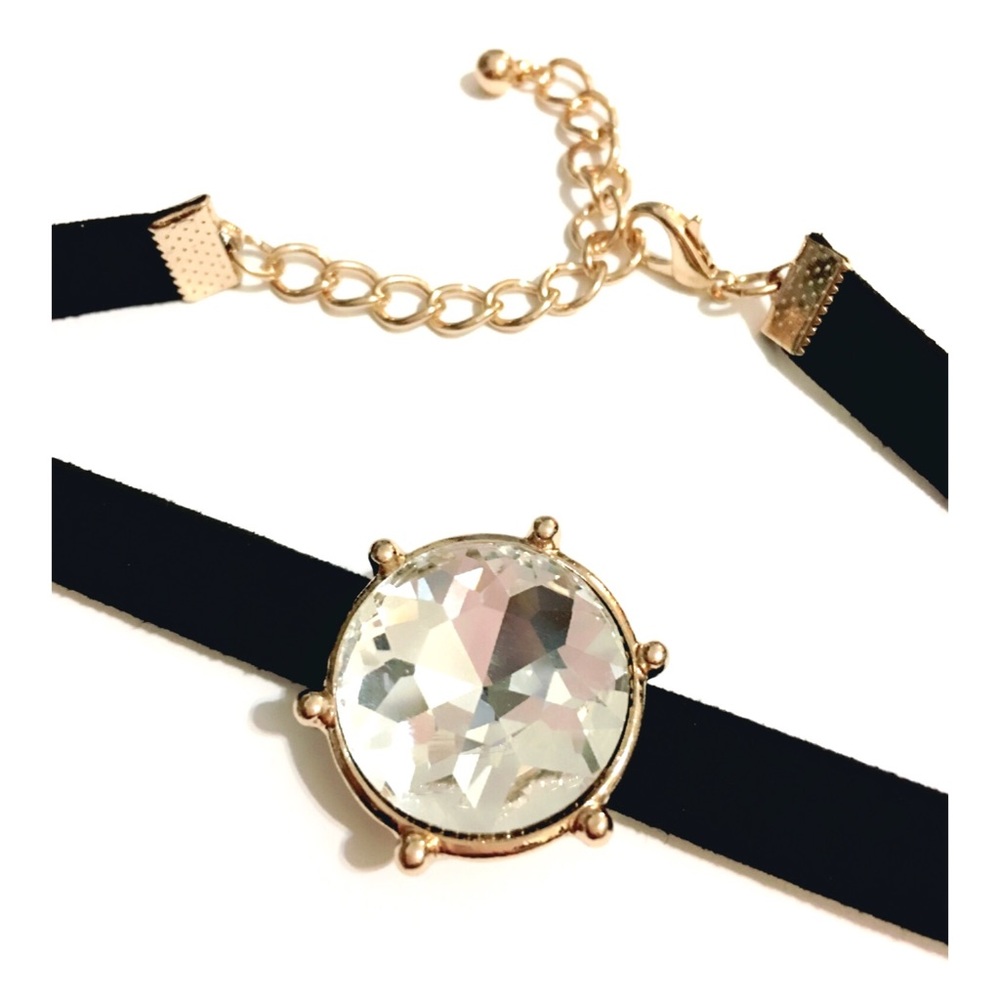 Faceted Crystal Choker