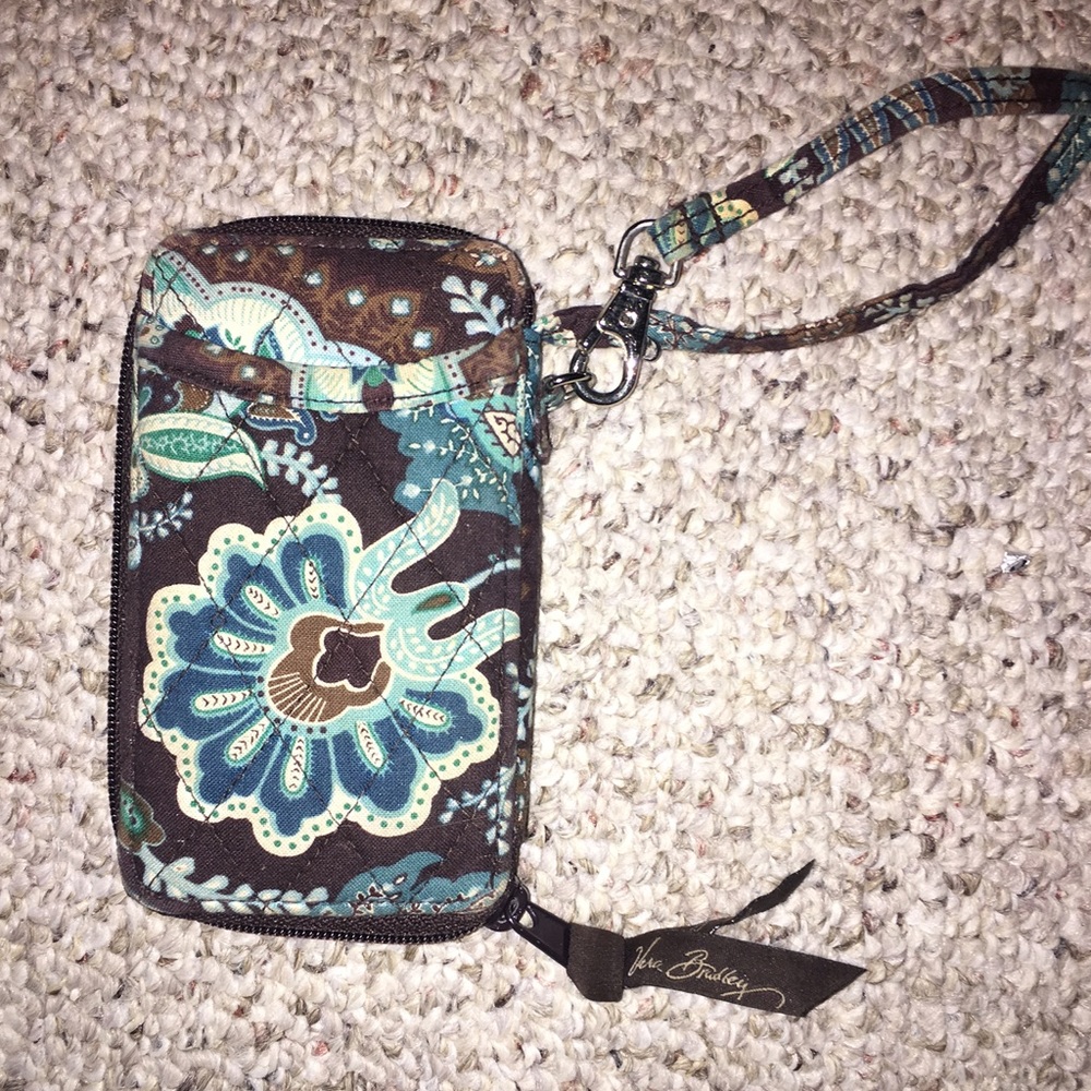 Vera Bradley Paisley Printed Wristlet