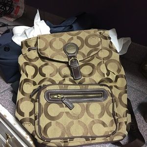 Coach back pack