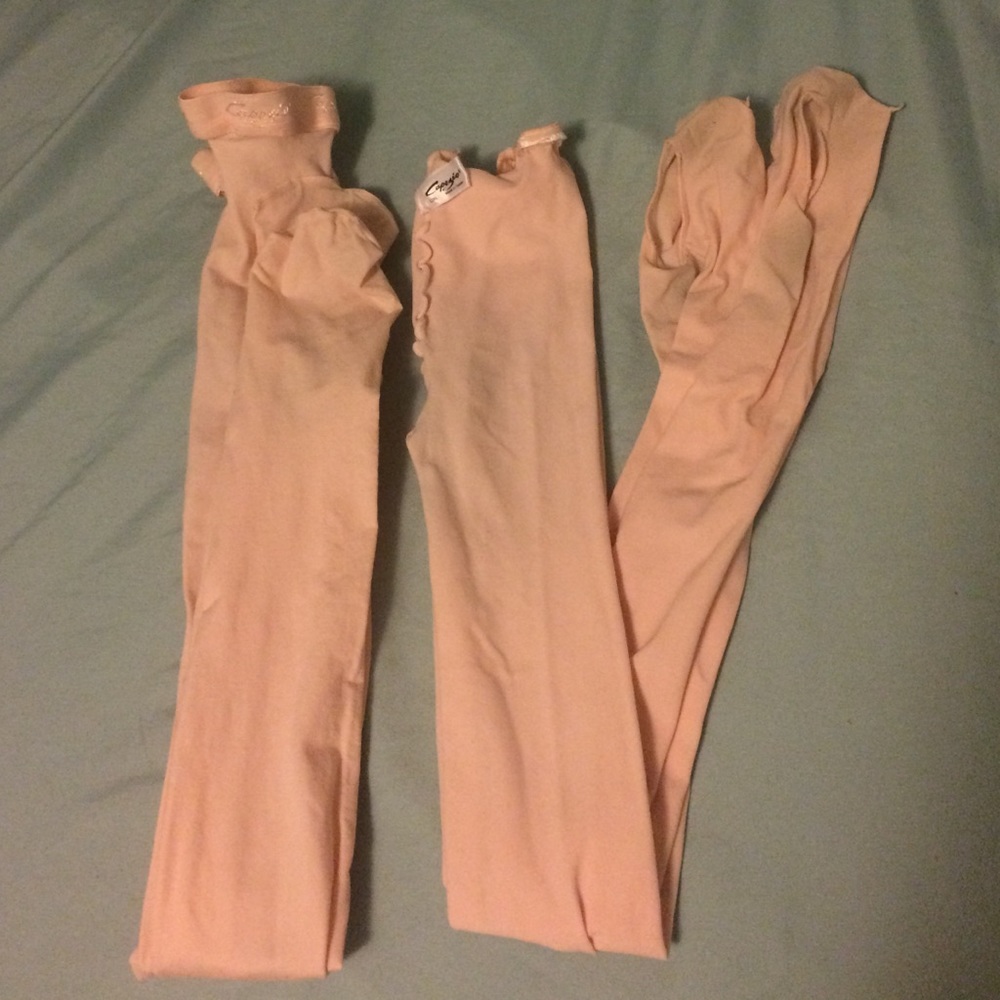 Capezio Pink Ballet Tights