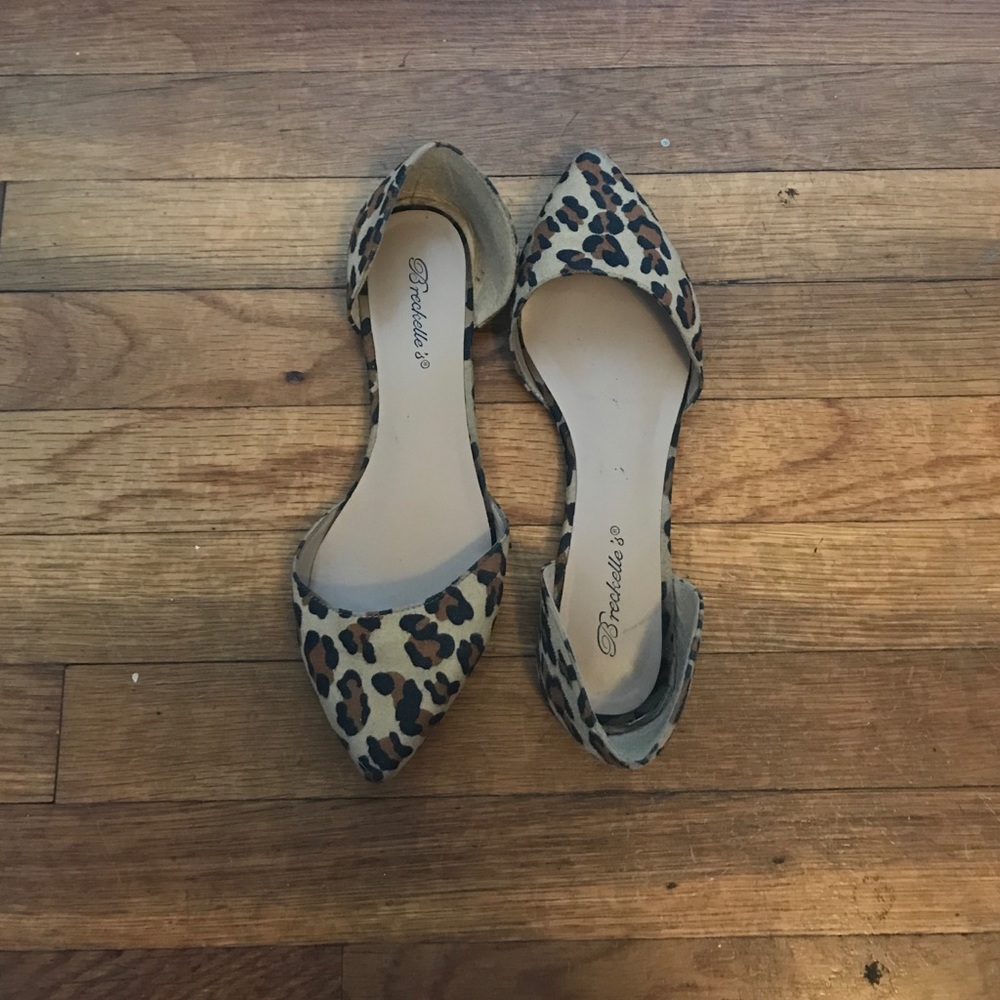 Leopard Print Flats
