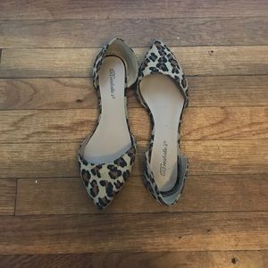 Leopard Print Flats