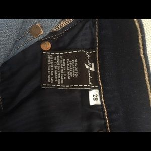 7 For All Mankind Jeans, dark blue, size 28/36