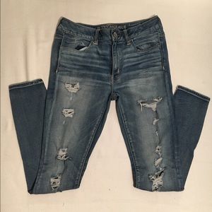 AE ripped jegging