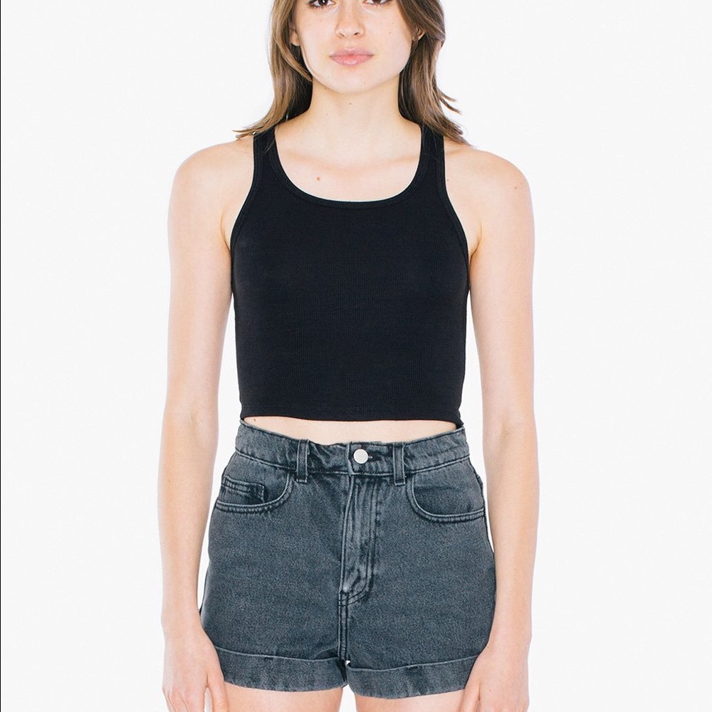 American Apparel Cropped Tank