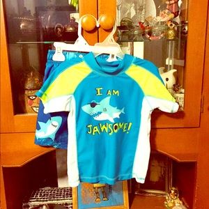 Toddler Boy Swim Set, 3T