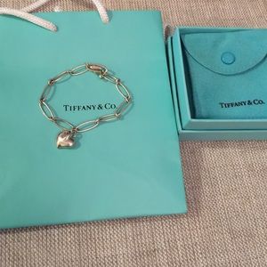 Tiffany & Co.  Elsa Peretti Heart Bracelet