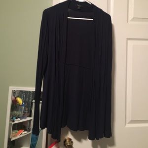 Navy forever 21 cardigan