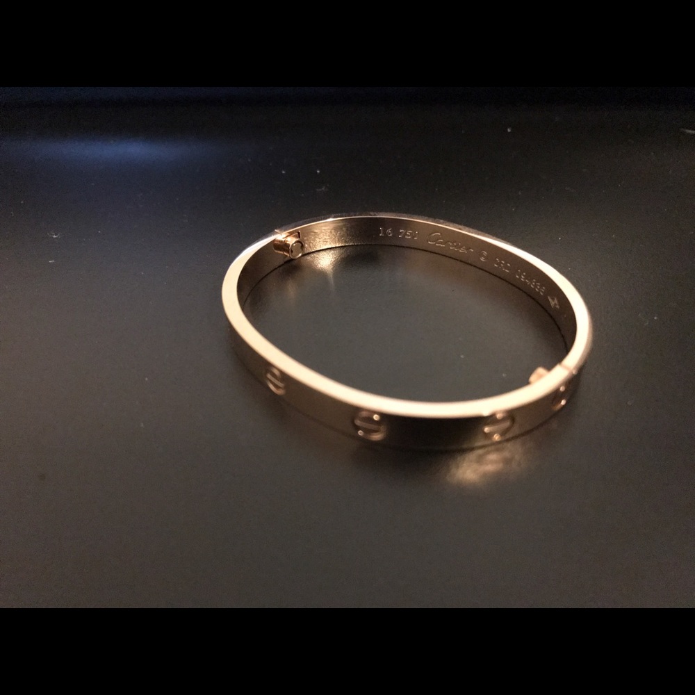Cartier Love Bracelet Rose Gold
