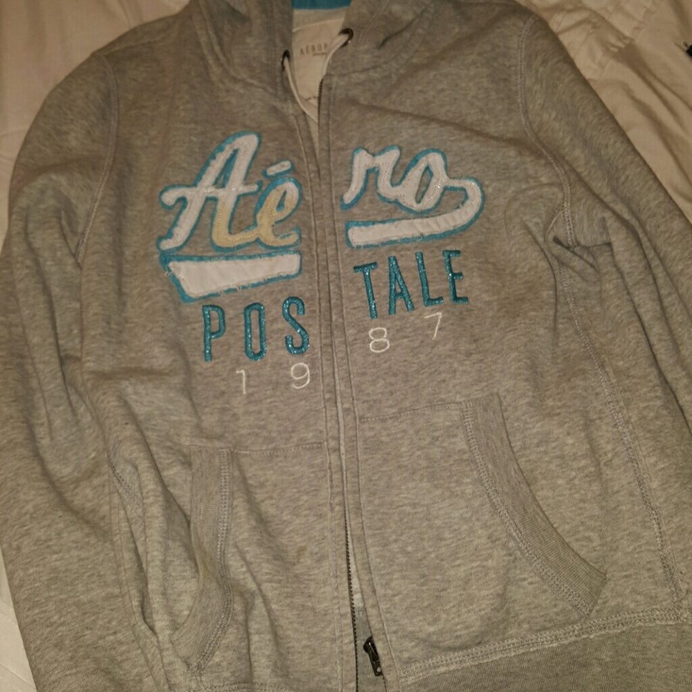 Aeropostale gray jacket