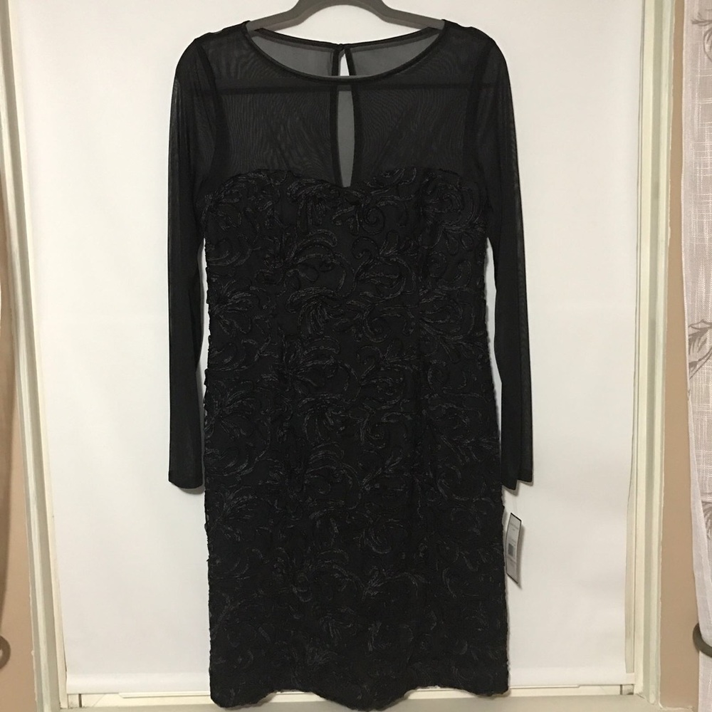 Jessica Howard Black Cocktail Dress