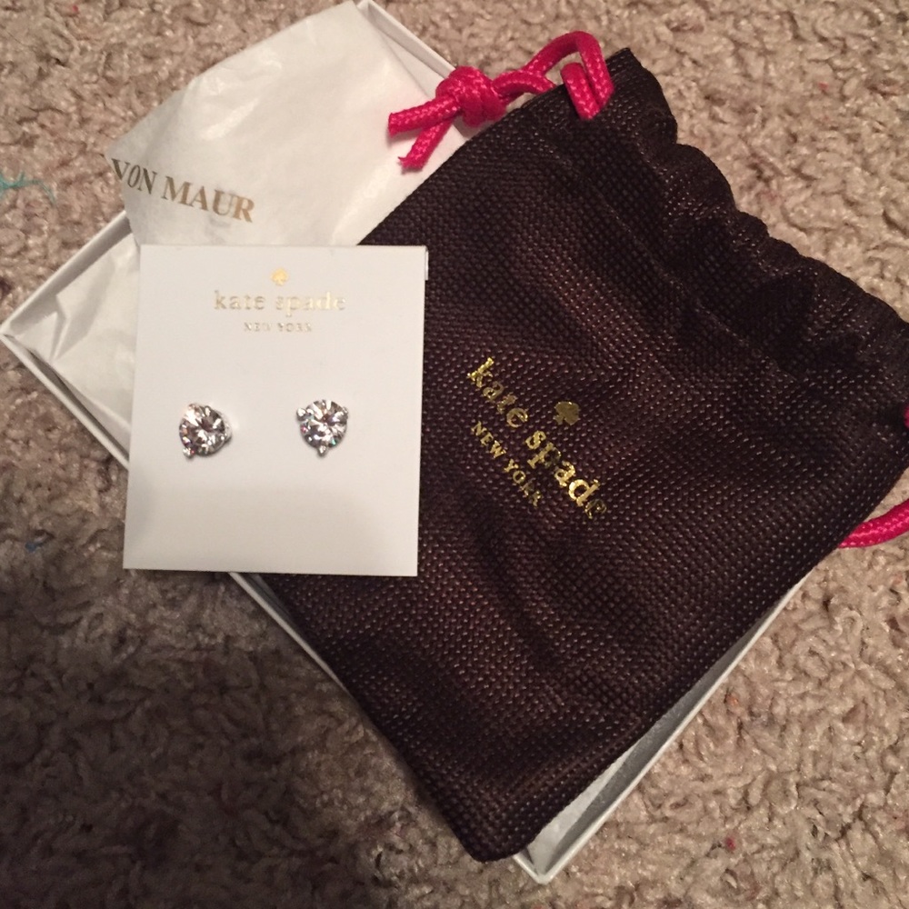 Kate spade diamond earrings
