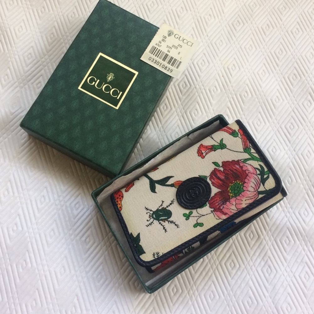 Gucci Mini flora Key Holder