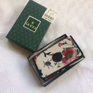 Gucci Mini flora Key Holder