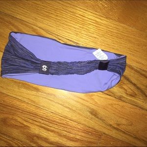 Cute purple lululemon bangbuster headband
