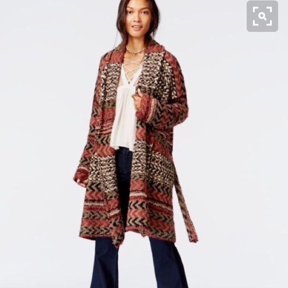 Free People Iona Wrap Cardigan NWT