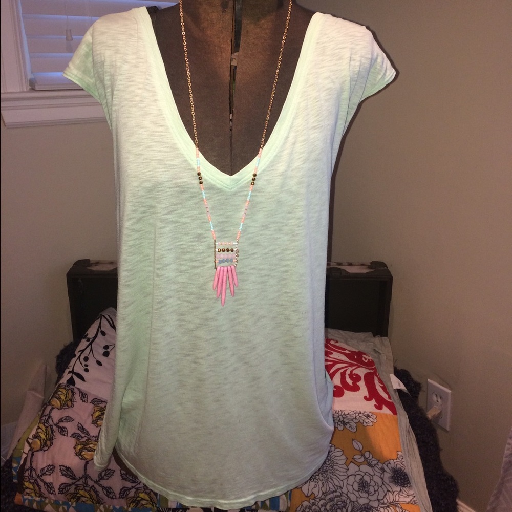 BDG seafoam green tunic