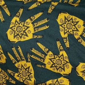 Henna hands super cool grayish dark blue