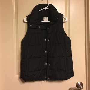 Black Winter Vest Old Navy