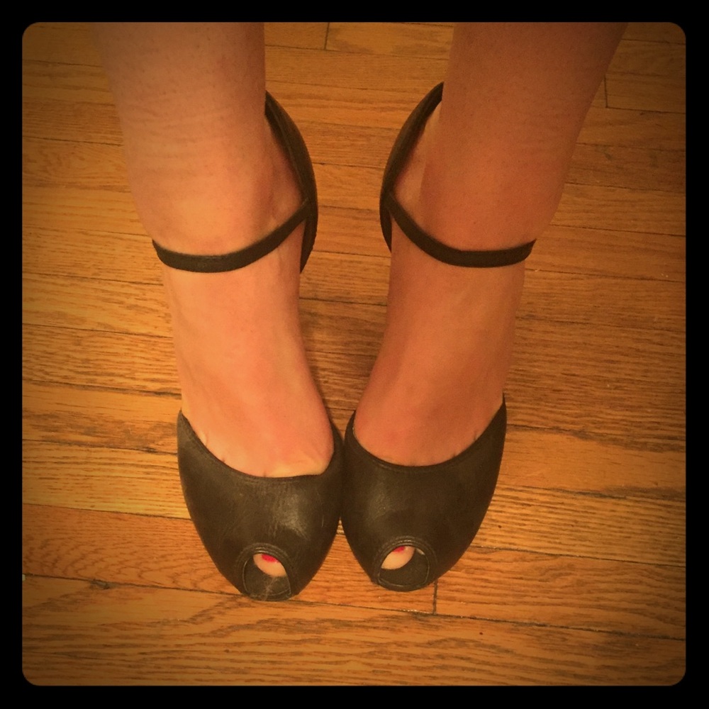 Black heels