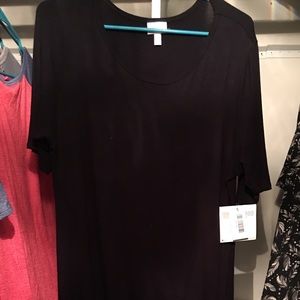 LulaRoe Julia dress in black XXL