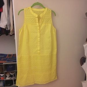 Loft yellow dress