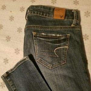 Size 0. American Eagle skinny jeans