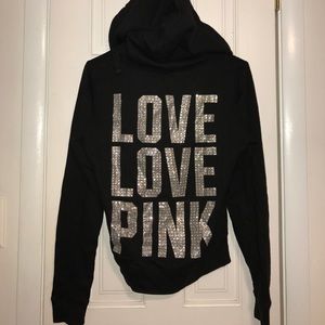 Love Pink zip up