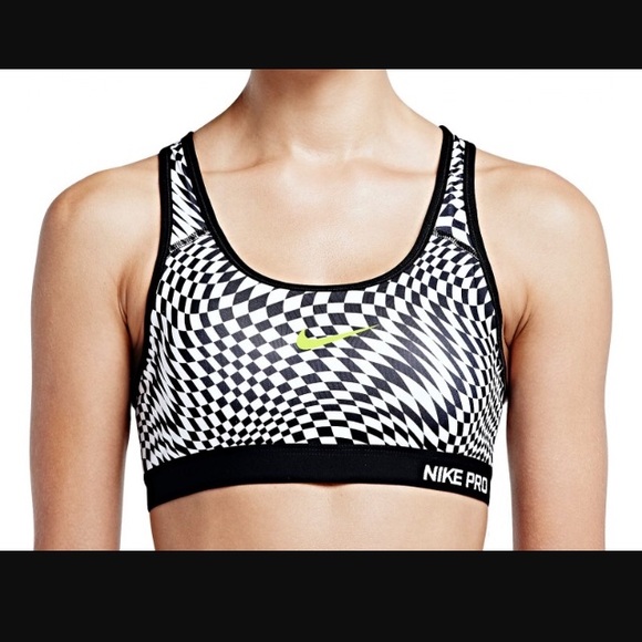 Nike Other - New Listing! Nike Pro Warped Check Sports Bra