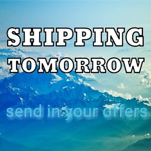 Dropping off packages tomorrow