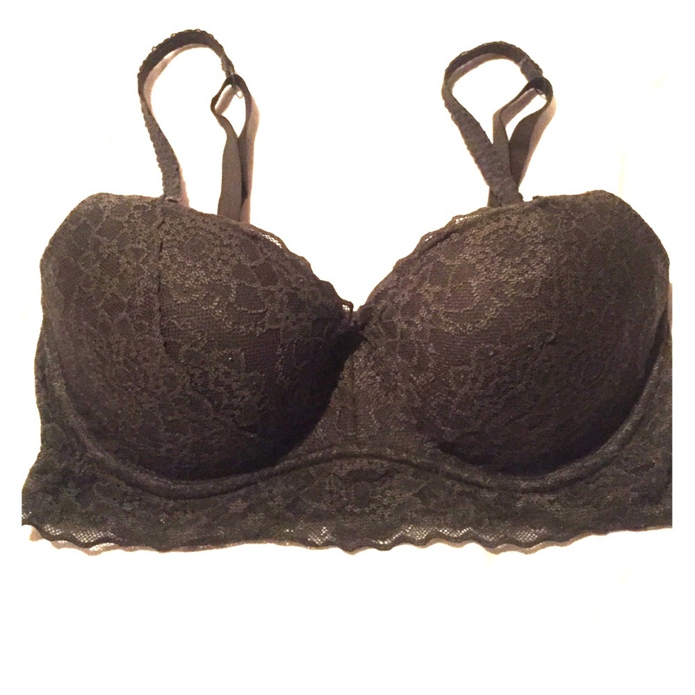 PINK Lace Push Up Bralette