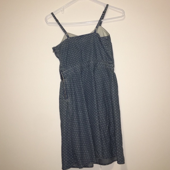 Polka dotted jean dress - Picture 2 of 4