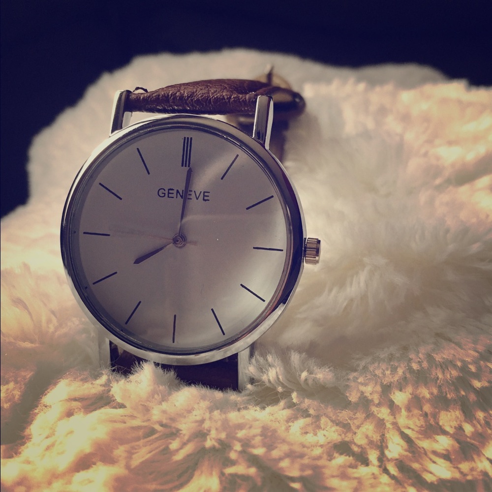 Brown Geneve Watch