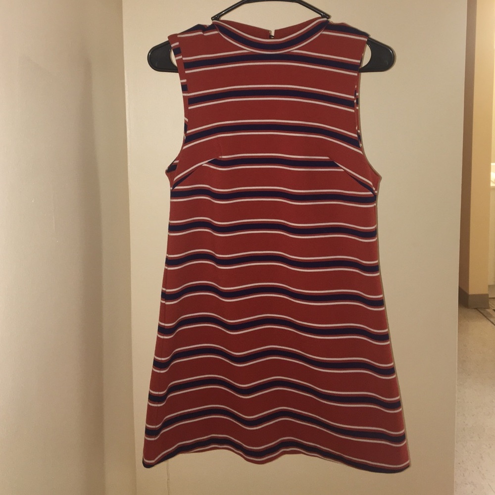 Short striped dress