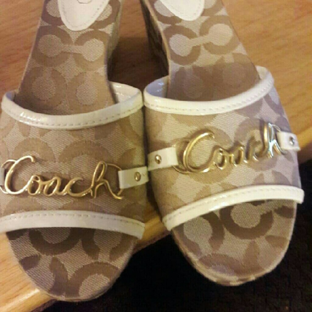 Coach wedges