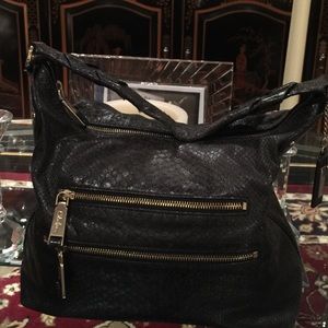 Cole Haan black leather purse
