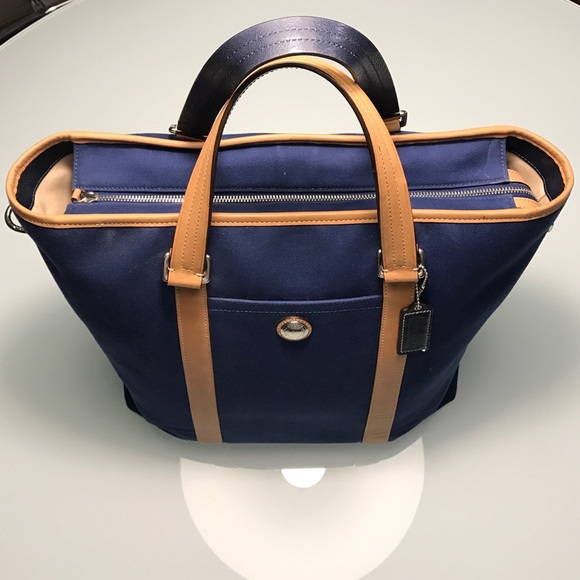 Coach Tote Bag - H 14" X W 14" X D 5" - Picture 2 of 3