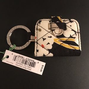 Vera Bradley Mirror Mirror Keychain