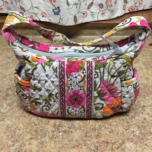 Vera Bradley Tea Garden pattern small shoulder bag