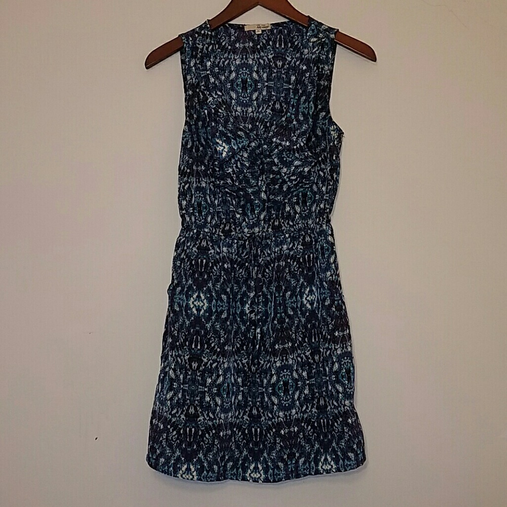 Sleeveless Multi Color Print Dress