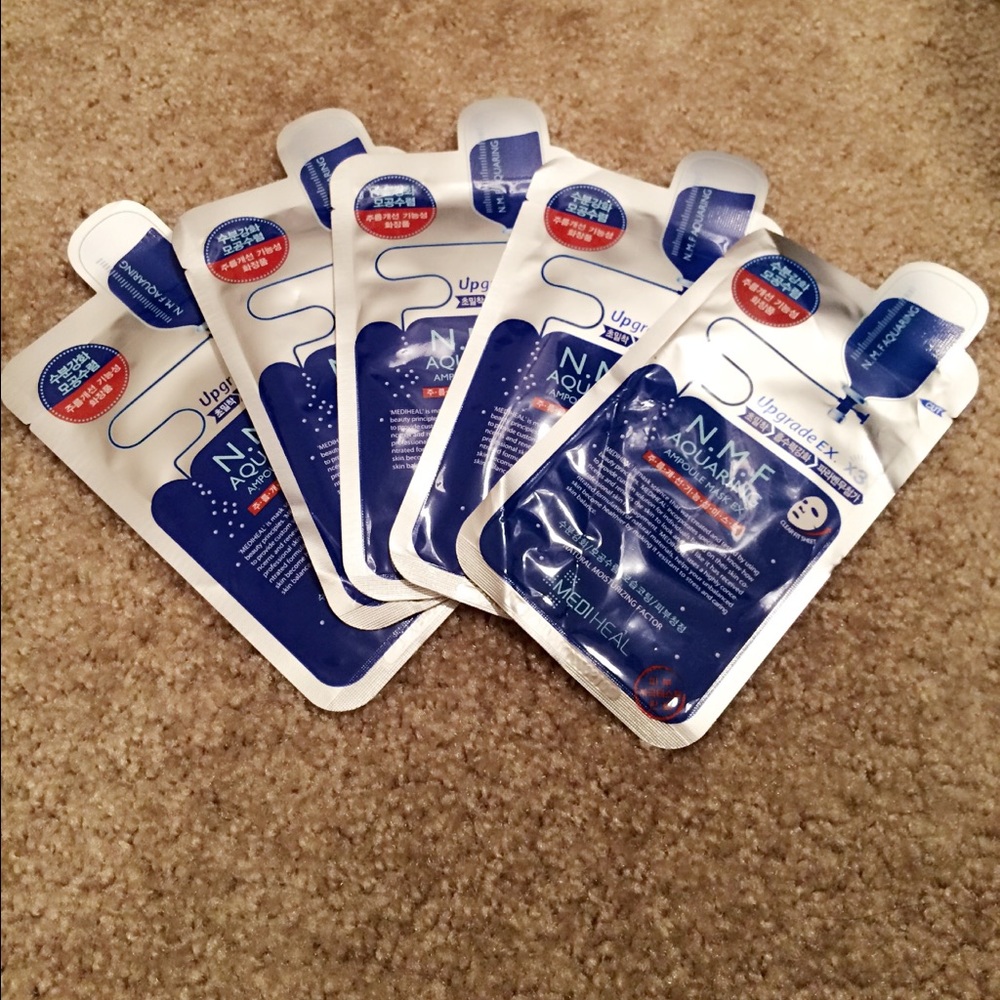 Korean N.M.F masks 25ml Pack of 5
