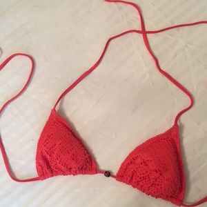 Pink bikini top bought at Tillys :)