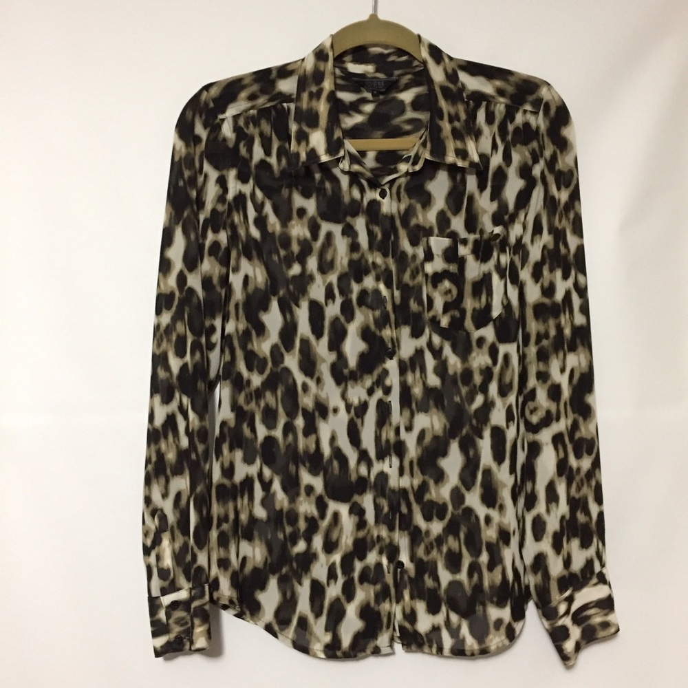 Guess button down shirt!