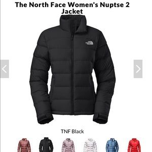 Goose down north face jacket 700ct